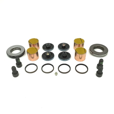 Hendrickson Bushing And Bearing Service Kit, Kingpin, Axle, Front, Axle Set, Includes Kit Nos 60961-629 And-630 60961-628